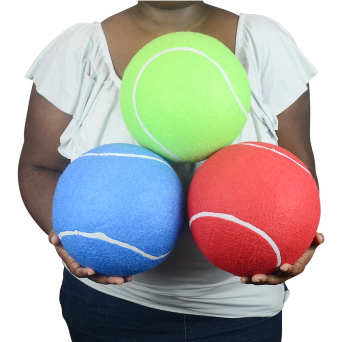 Jumbo Tennis Ball 8In Asst - Fun for Kids of All Ages