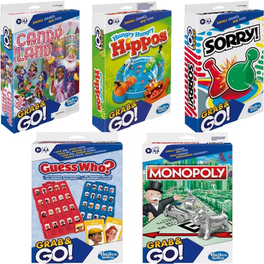Hasbro™ Grab & Go Game Assorted (4 Pcs)