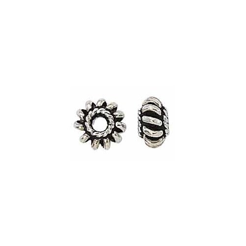Sterling Silver Bali Bead Spacer - 8Mm