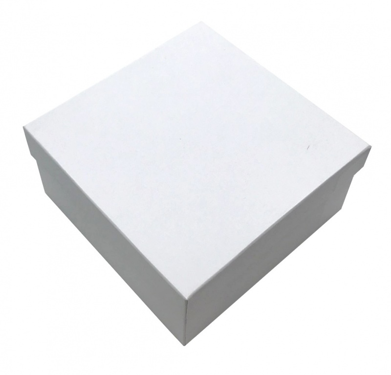 "Cosmos" Bangle Box White Leatherette