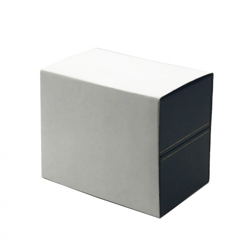 "Designer" Bangle Box (Case/144 In 1-Pc. Slip) Black Leatherette, Case Of 144