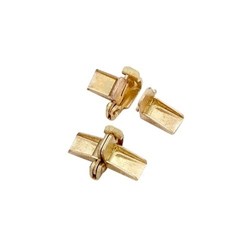 14K Yellow Open Top Safety Clasp 5 Mm