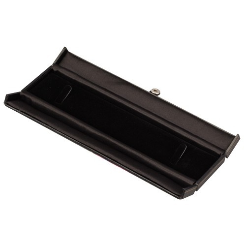 "Designer" 2-Door Bracelet Box (2-Pc. Packer) Black Leatherette