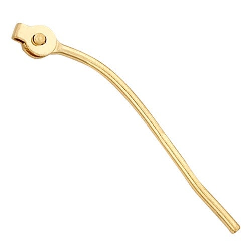 14K Hinged Curved Top Wire - Premium Quality Jewelry Making Supplies