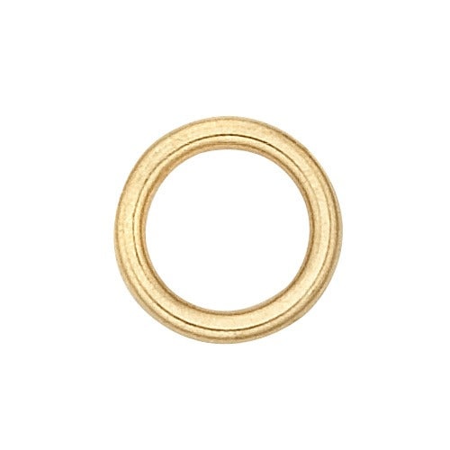 14K Yellow Closed Jump Ring