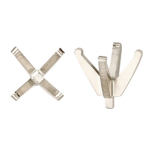 Platinum 4-Prong Round Low Setting with Peg