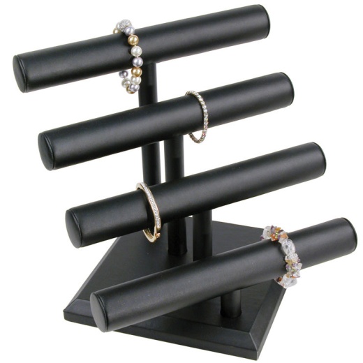4-Level T-Bar Displays for Jewelry