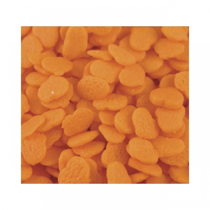 Mini Orange Pumpkin Shapes 5Lb