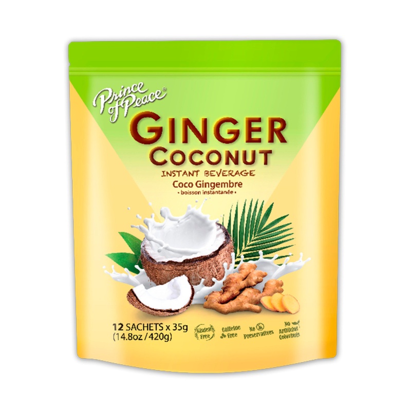 Ginger Coconut Instant Beverage Mix 6/12Ct