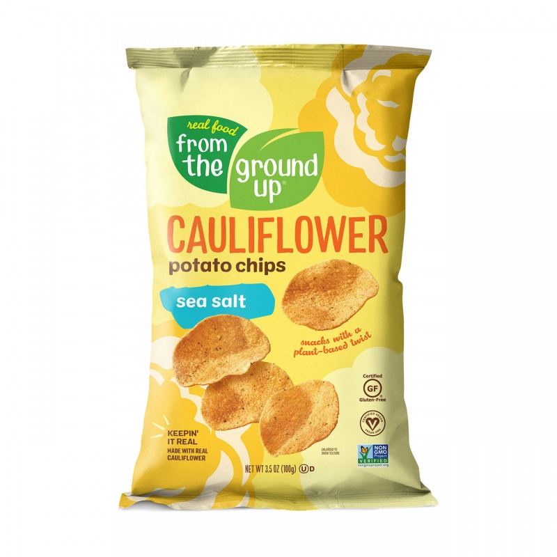Cauliflower Potato Chips With Sea Salt 12/4.5Oz