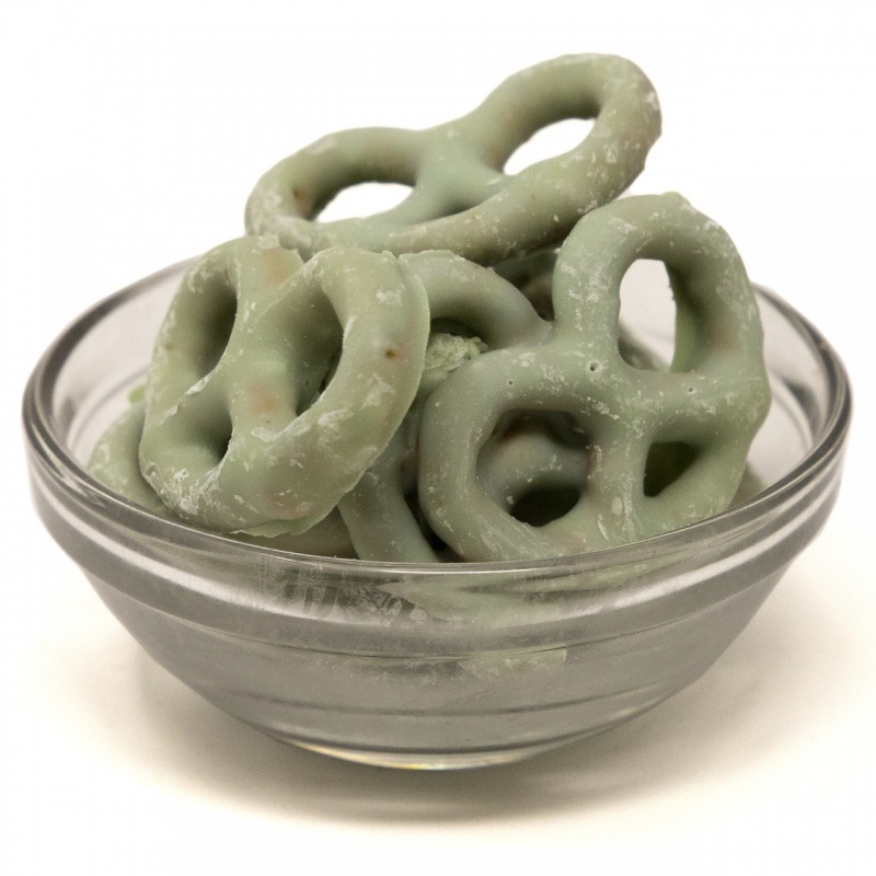Key Lime Yogurt Coated Pretzels 15Lb