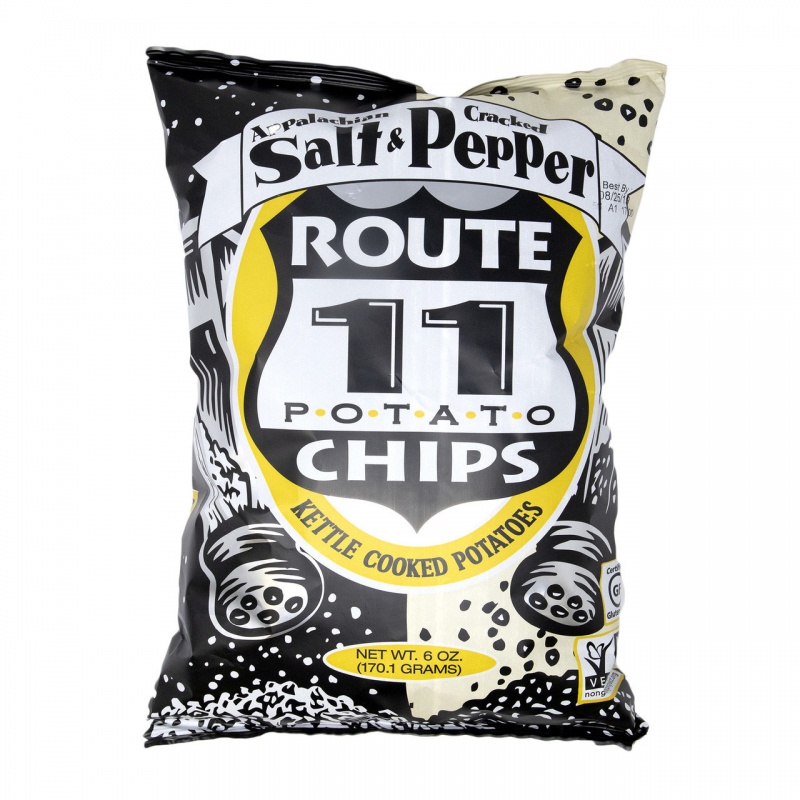 Salt & Pepper Chips 12/6Oz
