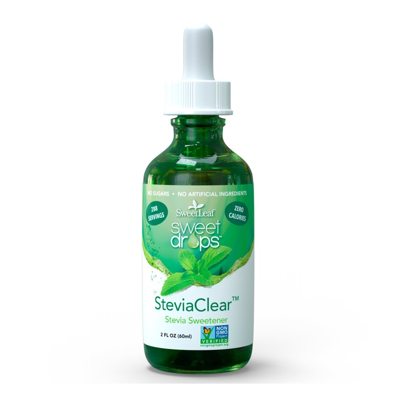 Liquid Stevia (Bottle With Dropper) 6/2Oz