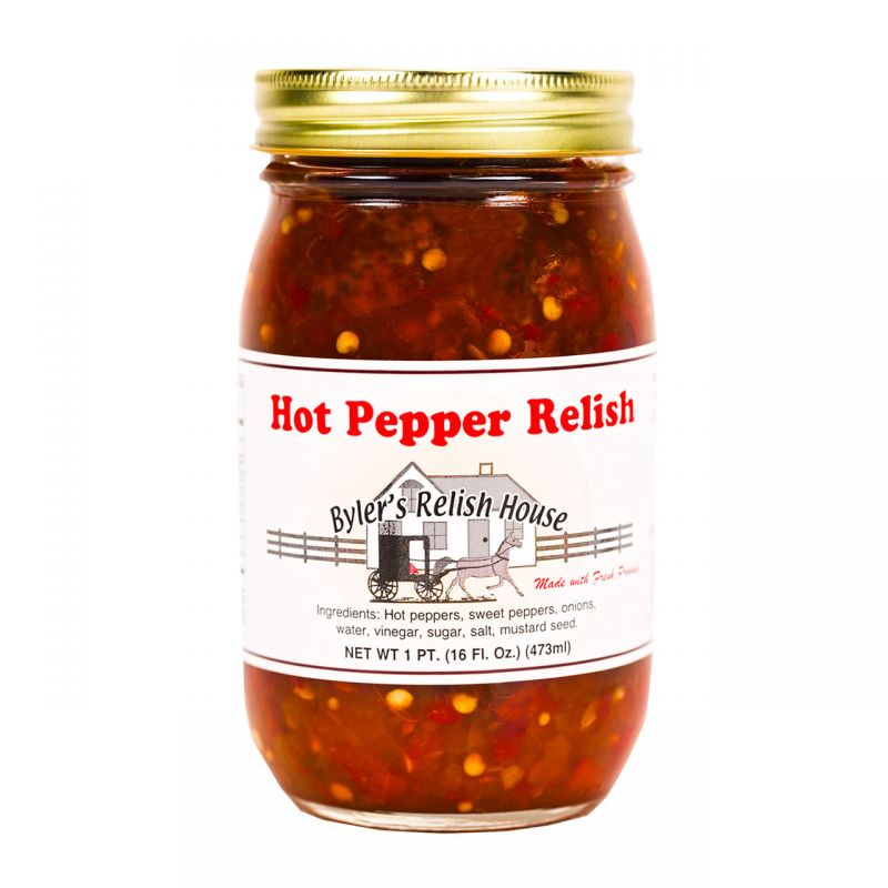 Hot Pepper Relish 12/16Oz