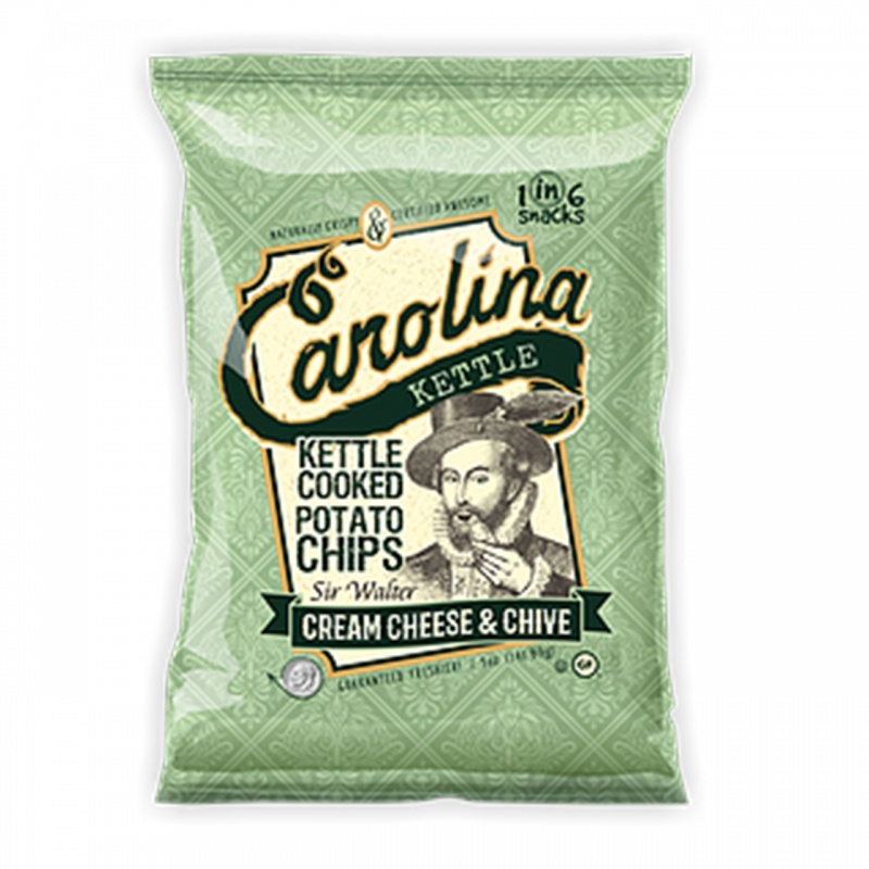 Cream Cheese & Chive Kettle Cooked Potato Chips 20/2Oz