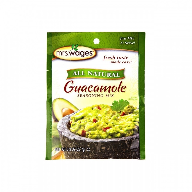 All Natural Guacamole Mix 12/0.8Oz