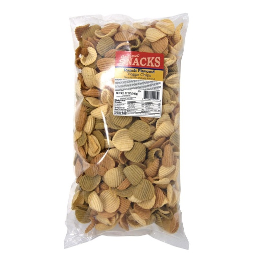 Gourmet Ranch Flavored Veggie Chips 10/12Oz