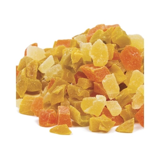 Tropical Fruit Trio 2/5Lb - A Delicious Medley of Dried Fruits