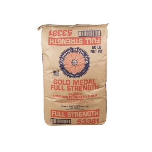 General Mills Full Strength Flour 50Lb - Essential for Every Baker