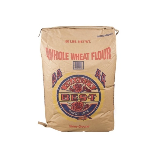 Fine Whole Wheat Flour 50Lb - Snavely's Mill