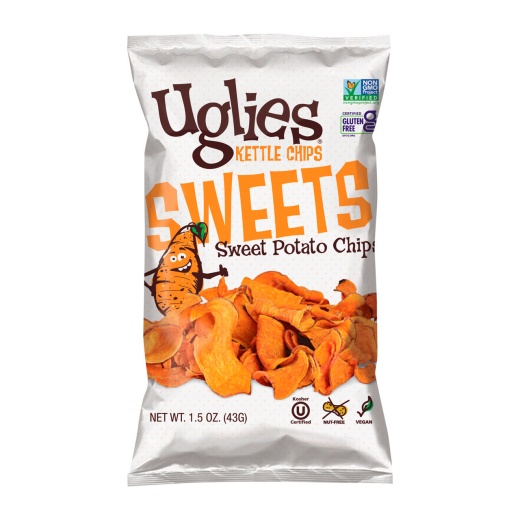 Uglies Sweet Potato Chips with Sea Salt 24/1.5Oz