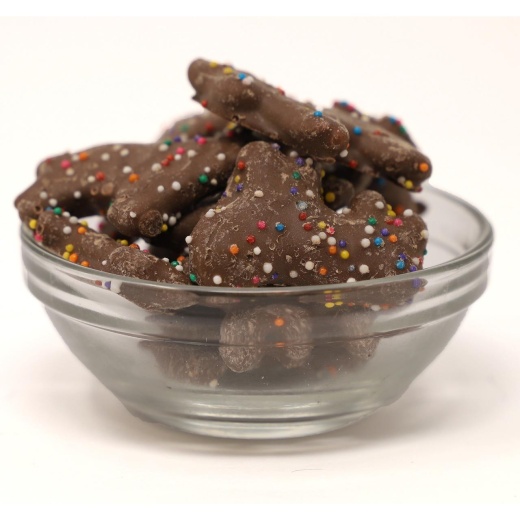 Chocolate Celebration Animal Crackers 15Lb