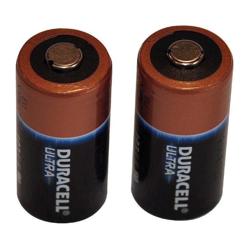 Set Of Two Lithium 123 Batteries