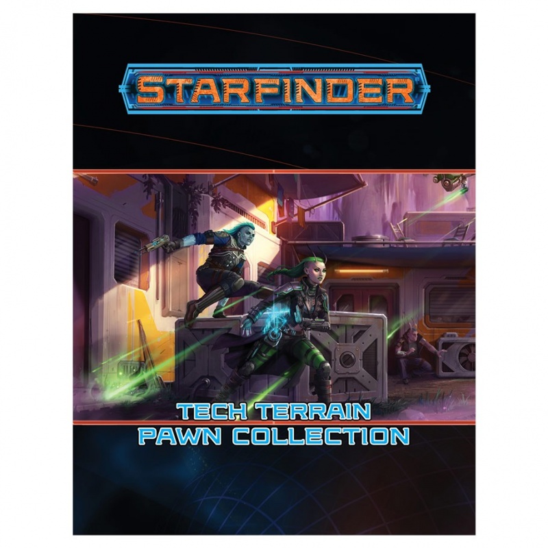 Buy Starfinder Roleplaying Game Tech Terrain Collection Pawns Online