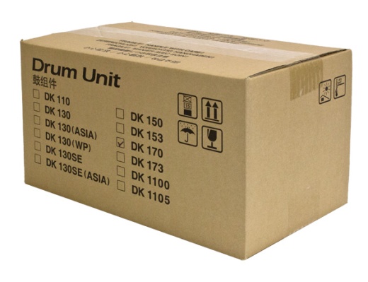 Copystar OEM 302LZ93061/DK170 Drum Unit: Black, 100K Yield