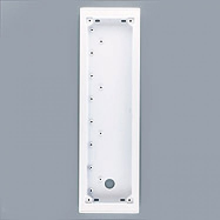 4H X 1W Surface Back Box-White. Requires Mt4w Series Frame