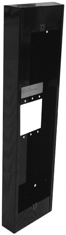 Surface Back Box-18.875"-Black. Use With Es612 Series Panels Over 8 Buttons Or With A Postal Switch In Panel