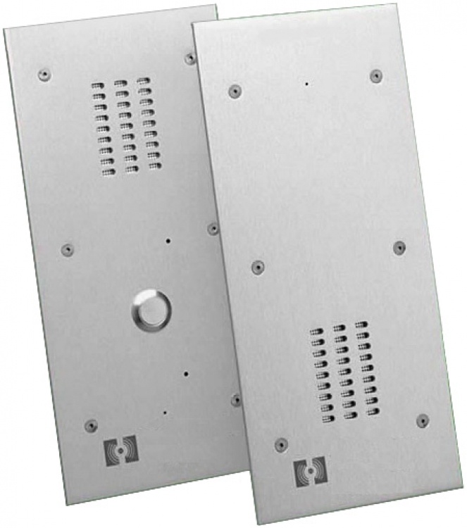 Corridor / Day Room Intercom. Comes With 18Vdc Plug-In Power Supply Unit - Requires 5-Gang Electrical (Vertical) Backbox