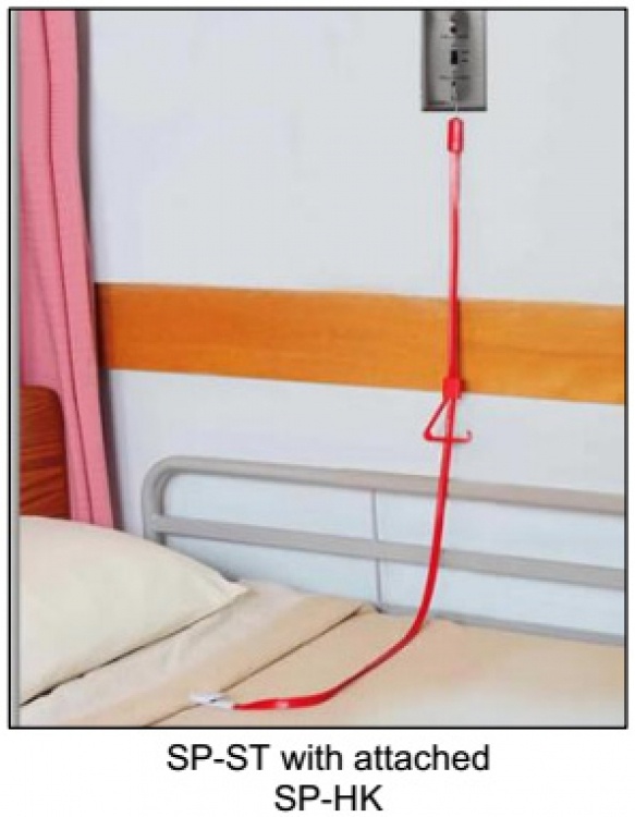 5 Sanitary Pull Cord Sets Only. Note: Must Be Used With Model# Sp-Hk Sanitary Hooks (Red)