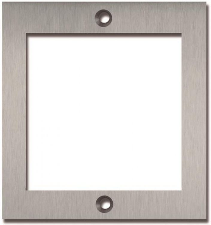 Gb2 Stainless Steel Nexa Frame For One Module. Use With Ce610 Flush Box Or Nx871 Surface Box