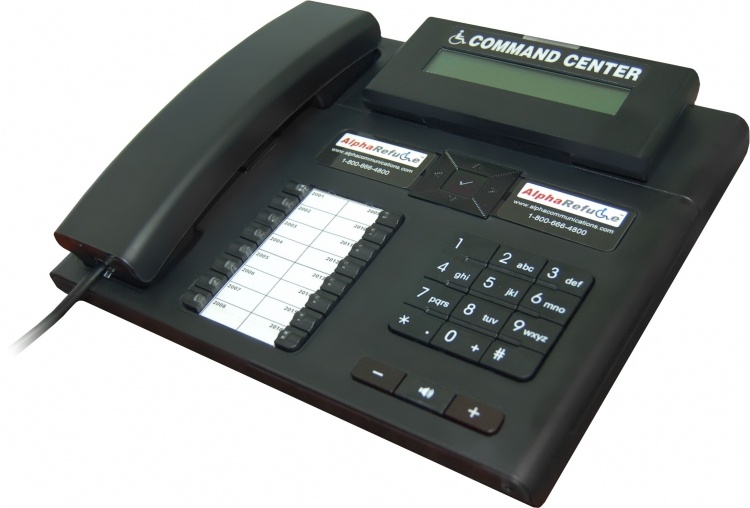 12 Stat Call Center-Desk Mount. Includes 12 Station Command Center In Desk Mount Housing And Complete Pbx Distr. Unit