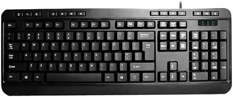 Windows Compat. Ps/2 Keyboard. Used For Programming Of Pocket Paging And Other Systems-Color May Vary Due To Availability