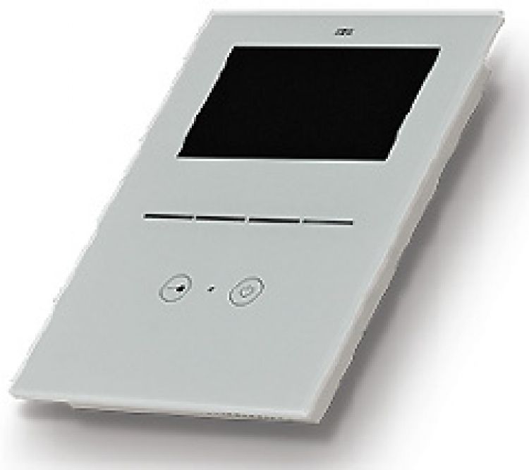Qb Color Loudspk Monitor-White. No Internal Communications Qwikbus Series (2-Wire) (Maximum 5 Units In Apt.)