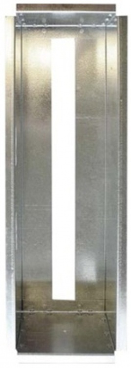 1 Gang Flush Housing-----Steel. Use With Of201 /G Series Frame