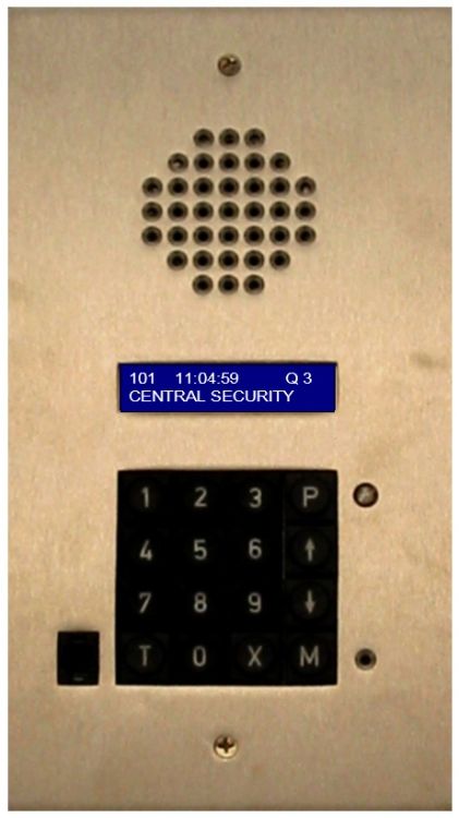 Flush Master Display St. Steel. Use With Bbf863 (Flursh) Or Bbs863 (Surface) Or Bbd905 (Desk) Housing