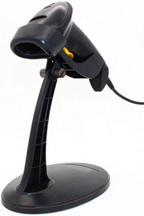 Barcode Scanner-Black---6' Usb. Comes With 6' Usb Cable And Stand. Bi-Directional Auto Scanning @ 100 Scans/Second