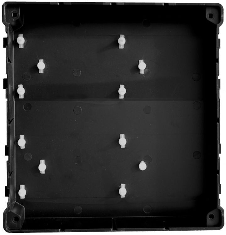 4 Module/2 Wide Flush Back Box. Requires Mt4/2 Series Frame