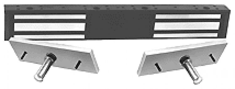 2-Door Magnetic Holder--Alum