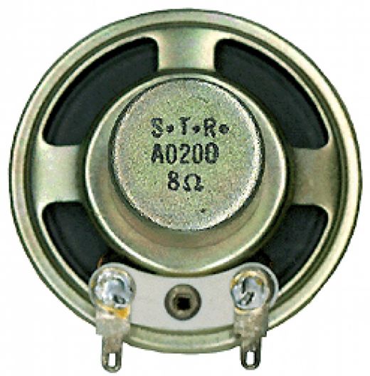 Auxiliary Handset Speaker - 8 Ohm Round Paper Cone 50mm Diameter