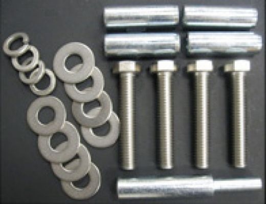 Tower Mounting Hardware for Existing Concrete Pad