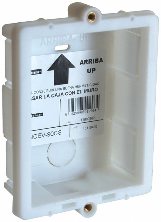 GB2 Flush Back Box, 1-Module