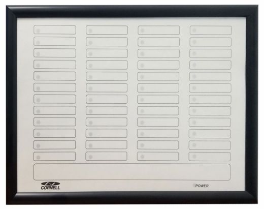 48 Zone Annunciator-Red L.E.D. - Room Status Indicator