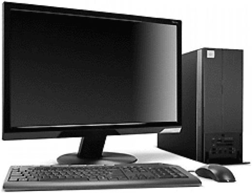 Windows PC & Flat 20" Monitor - Complete Bundle with Keyboard and Mouse