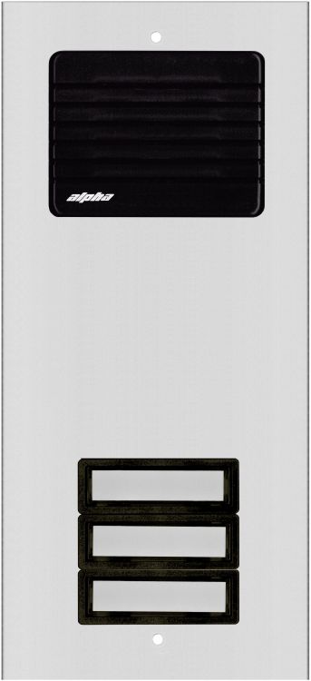 3 Plast Button L/S Panel-Alum - New Products