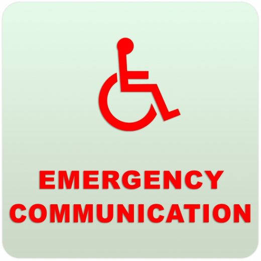 8"X 8" Photolumines Ecomm Sign