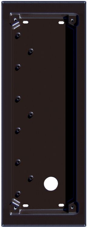 3H X 1W Surface Back Box-Brown for Mt3b Series Frames